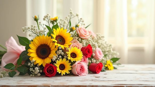 "les meilleures idées de fleurs pour la fête des pères sur l'agitateur floral"