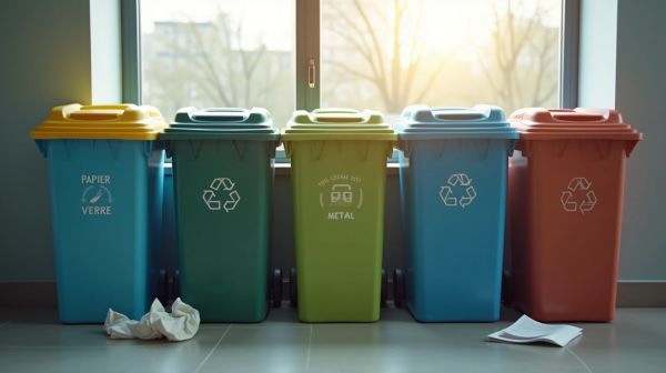 Les poubelles de tri : solutions pour un meilleur recyclage !