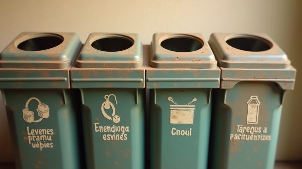Les poubelles de tri : solutions pour un meilleur recyclage !