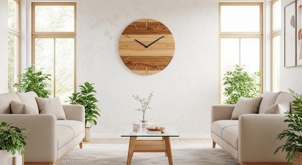 Pourquoi l'horloge en bois sublime-t-elle chaque intérieur moderne et chaleureux ?